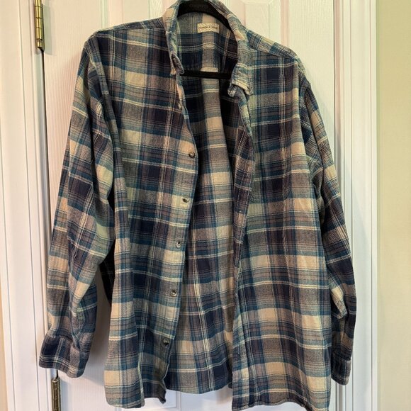 Mens Hobbs Creek Flannel Button-Up - Size 2XL - Picture 1 of 5